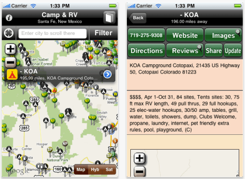 Camp &amp; RV 4.0 For iOS