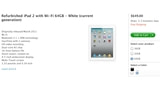 Apple Begins Selling Refurbished iPad 2s