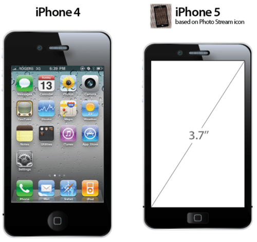 iPhone 5 Renderings Based on Leaked Icon
