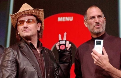 Bono Defends Steve Jobs Amid Criticism Over His Public Giving
