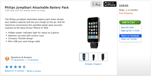 Apple Adds Facebook, Twitter Sharing Across Its Online Store