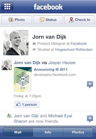 Facebook App for iOS Gets a Big Update