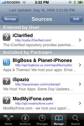 The iClarified Cydia Repository