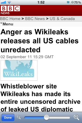 Magnifier Lets You Adjust the Font Size in MobileSafari