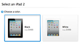 Apple Tweaks Online Store With iPad 2 Ordering Wizard