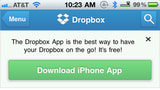 Dropbox Redesigns Its Web App for iOS