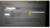 Sprint Blackout Scheduled 'Due to Possibility of a Major Phone Release'