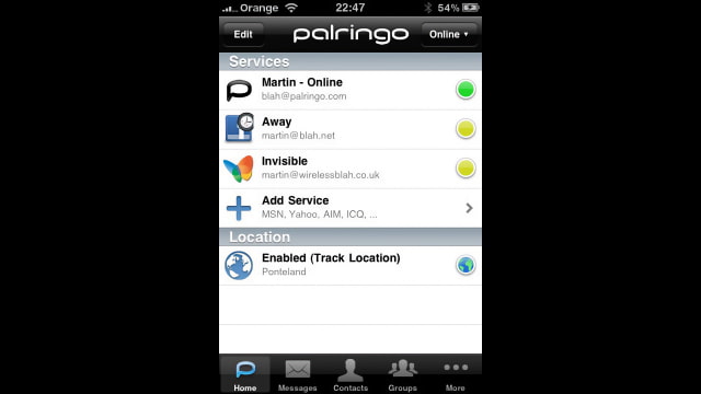 Palringo Brings Push-to-Talk to the iPhone
