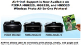 Canon PIXMA Printers Get Airprint Support