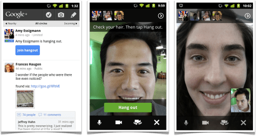 Google+ Hangouts is Coming Soon to iOS