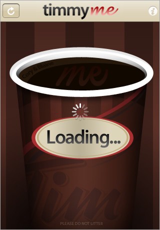 Tim Horton&#039;s Coffee Locator for the iPhone 3G