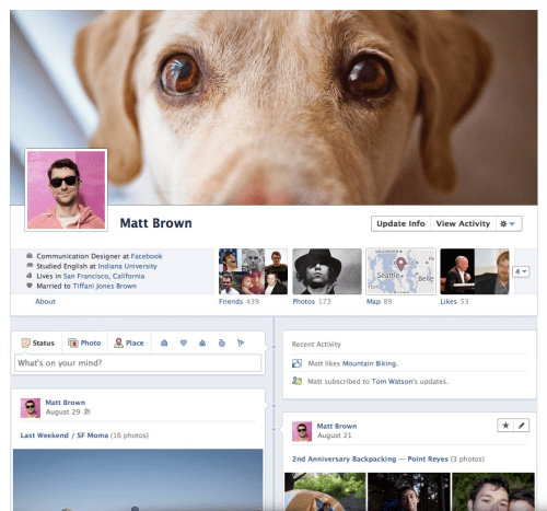 Facebook Introduces Timeline - A New Kind of Profile