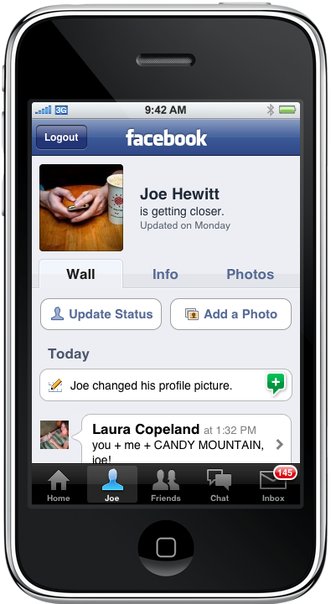 Preview of Facebook 2.0 iPhone App [Screenshots]