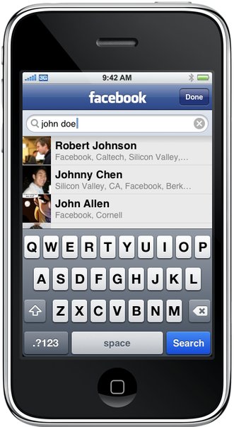 Preview of Facebook 2.0 iPhone App [Screenshots]