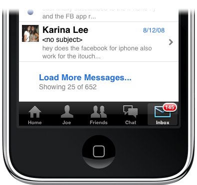 Preview of Facebook 2.0 iPhone App [Screenshots]