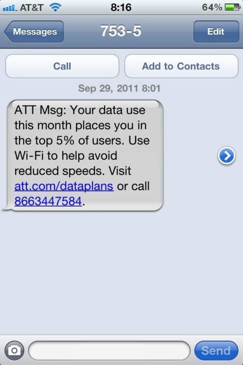 AT&amp;T Begins Throttling Unlimited Data Plan Users