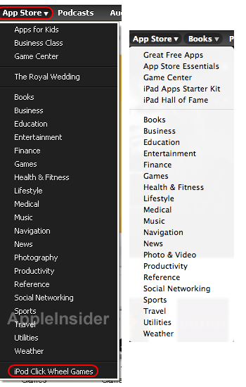 Apple Removes Click-Wheel Games From iTunes, Plans to Discontinue iPod Classic?