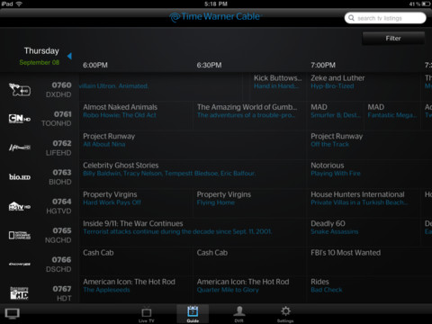 TWCable TV Adds Search, Parental Controls, and Closed Captioning