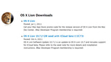 Apple Posts OS X Lion 10.7.2 GM Seed for Developers