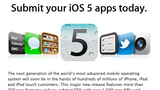 Apple Prompts Developers to Submit Apps for iOS 5