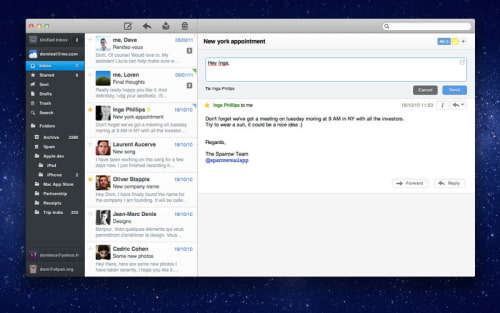 Sparrow Email Client Adds CloudApp Integration, Pull-to-Refresh