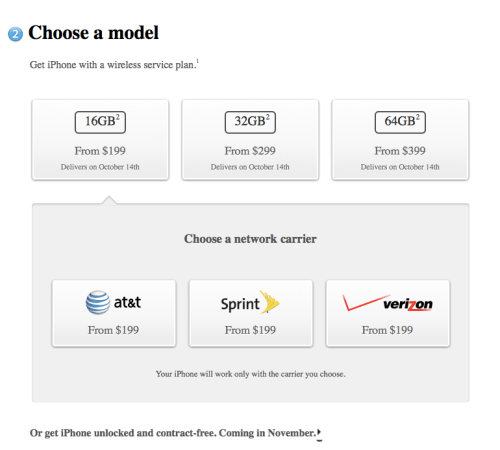 The iPhone 4S is Now Available to Pre-Order!