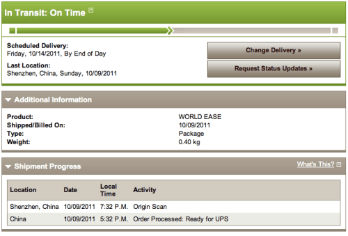 Apple and Sprint Send Out iPhone 4S Shipping Notifications