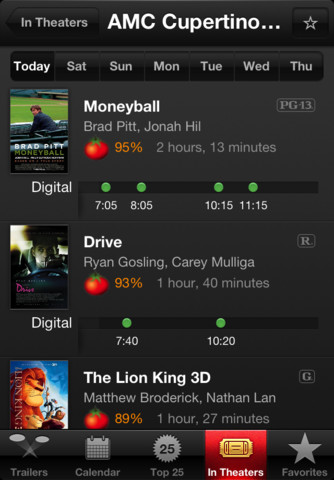 Apple Releases iTunes Movie Trailers App