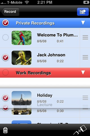 Plum Record Released for iPhone 2.0
