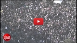Aerial Footage of Steve Jobs Celebration at Apple Headquarters