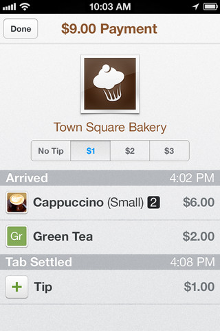 Square Card Case Can Automatically Open a Tab When You Arrive