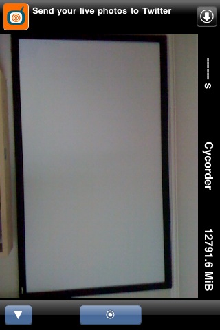 Cycorder ahora Registros iPhone Video y Audio