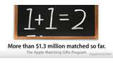 Apple Charitable Matching Program Raises $2.6 Million in Two Months