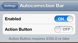 Ryan Petrich Releases Tweak to Enable Autocorrection Bar