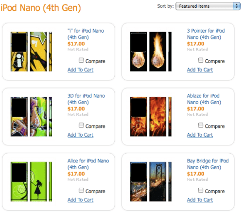 Wrapprz Offering Skins for Unreleased iPod Nano