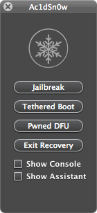 Ac1dSn0w is a New Utility to Jailbreak iOS 5 [Update]