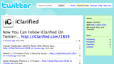 Now You Can Follow iClarified On Twitter!