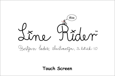 Line Rider iRide Released for iPhone, iPod touch