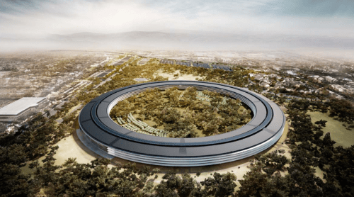 Apple Submits Updated Plans for Its New Campus
