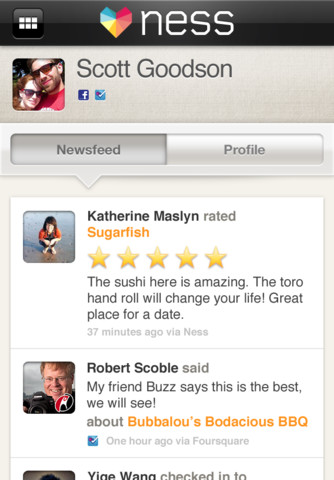 Ness Dining Guide Predicts Which Restaurants You&#039;ll Like