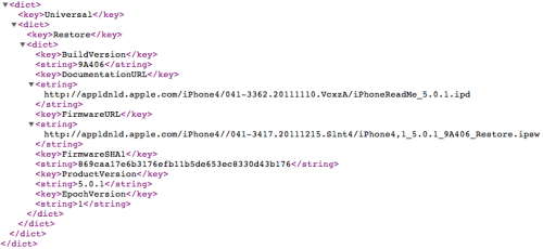 Apple Releases New Build of iOS 5.0.1 for iPhone 4S