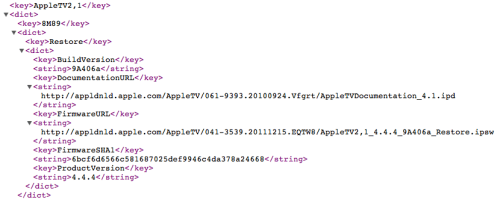 Apple Releases iOS 4.4.4 for the Apple TV