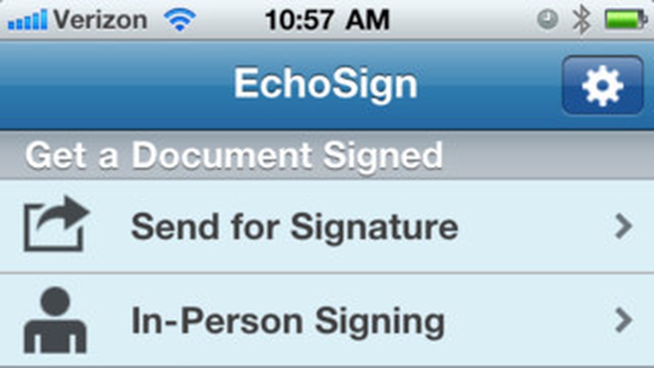 Adobe EchoSign Lets You Sign Legally Binding Documents From Your iOS ...