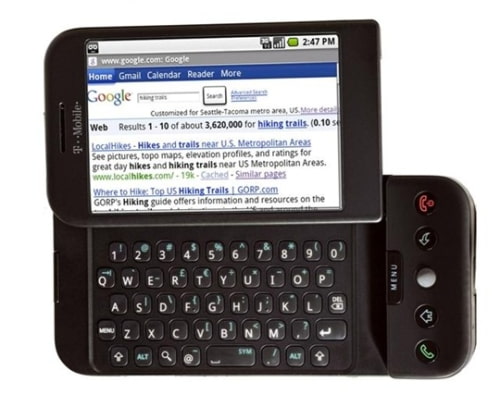 The First T-Mobile and Google Android Phone