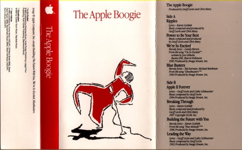 Negli anni 80 Apple pubblicò un Album Musicale dal titolo &#039;The Apple Boogie&#039;