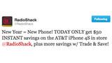 RadioShack is Offering $50 Off the AT&T iPhone 4S Today Only