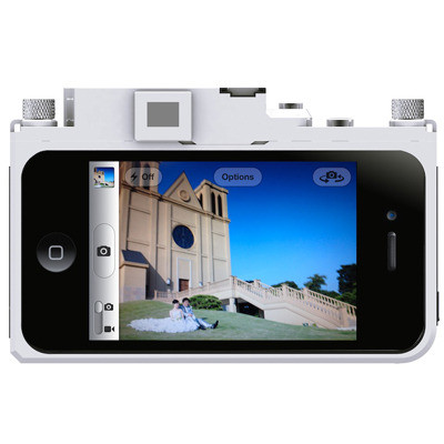 Gizmon iCA Case Makes Your iPhone Look Like a Vintage Camera