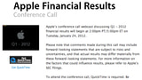 Apple to Announce Q1 2012 Financial Results on January 24th