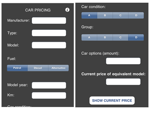 Quick And Accurate Car Estimates For iOS