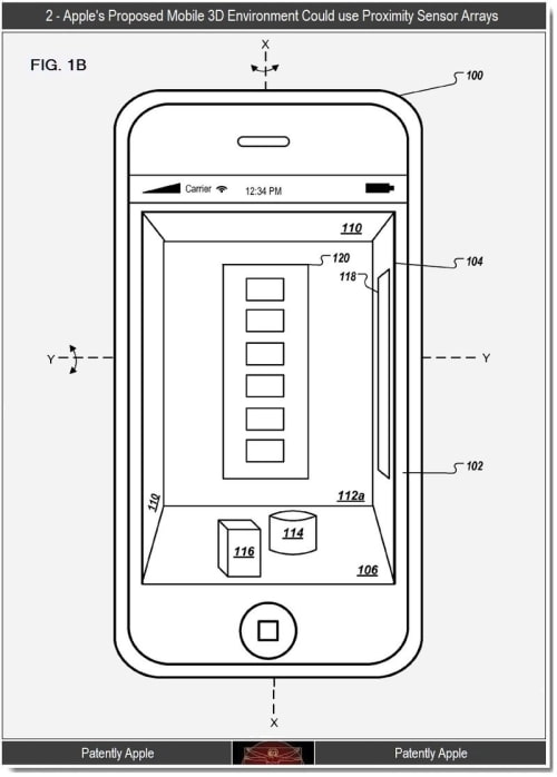 Apple is Working on a 3D Graphical User Interface for iOS Devices